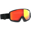 Masques ski Scott Factor Pro noir / gris mineral black/enhancer red chrome