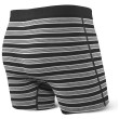 Caleçon Saxx Ultra Boxer Brief Fly Black Crew Stripe