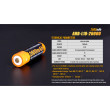 Batterie rechargeable Fenix 18650 2600 mAh USB Li-ion