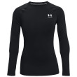 T-shirt fonctionnel femme Under Armour HG Authentics Comp LS vert BLK