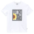 T-shirt enfant Vans Sunlit Crew blanc White