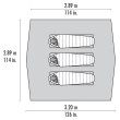 Tarp MSR Thru-Hiker 100 Wing V2