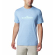 T-shirt homme Columbia Kwick Hike™ Graphic SS Tee bleu clair Skyler Heather, Elevated High