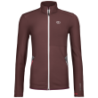 Veste polaire fonctionnelle femme Ortovox Fleece Jacket W rouge Winetasting