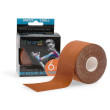 Bande kinésiologie BronVit Sport Kinesio Tape classic 5 cm x 6m brun foncé