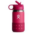 Bouteille enfant Hydro Flask Kids Wide Mouth 12 oz Straw Lid/Boot