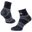 Chaussettes homme Warg Trail Low Wool noir/vert BlackSedoZelenaBila