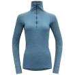 T-shirt fonctionnel femme Devold Duo Active Merino 205 Z.Neck