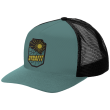 Casquette Dynafit Patch Trucker Cap noir/vert atlantic