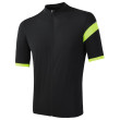 Maillot vélo homme Sensor Cyklo Coolmax Classic vert True black