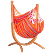 Fauteuil suspendu avec support La Siesta Udine Outdoor rouge / orange toucan