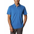 T-shirt homme Columbia Nelson Point Polo bleu / blanc BrightIndigo