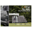 Auvent de caravane Vango Tall Annex Elements ProShield - Balletto & Tuscany