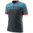 Maillot vélo homme Dynafit Ride Light S/S Fz Tee M bleu foncé 3011 - blueberry STORM BLUE/8070