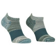 Chaussettes femme Ortovox Alpine Low Socks W bleu / gris ice waterfall