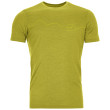 T-shirt homme Ortovox 150 Cool Mountain Ts M jaune dirty daisy