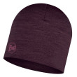 Bonnet Buff MW Merino Wool Hat bordeau SolidDeepPurple