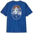 T-shirt homme Patagonia M's Chouinard Crest Pocket Responsibili-Tee bleue Endless Blue