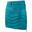 Jupe d'hiver femme Warmpeace Shee turquoise harbor blue/steeple grey