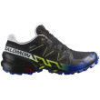 Chaussures de running hommes Salomon Speedcross 6 Gore-Tex vert / bleu Black / Surf The Web / Safety Yellow