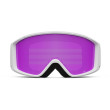 Masques ski Giro Index 2.0 White Wordmark Amber