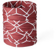 Foulard Warg Bandana rouge / blanc A091 Red