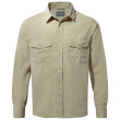 Chemise homme Craghoppers Kiwi Long Sleeved Shirt beige Oatmeal