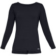 T-shirt femme Under Armour HG Armour Long Sleeve vert Black//MetallicSilver