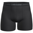 Caleçon homme Icebreaker Mens Anatomica Boxers noir / blanc Black