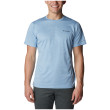 T-shirt homme Columbia Alpine Chill™ Zero Short Sleeve Crew bleu clair Jet Stream Heather