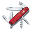 Couteau suisse Victorinox Spartan rouge transparent TransRed