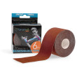 Bande kinésiologie BronVit Sport Kinesio Tape classic 5 cm x 6m brun