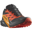 Chaussures de running hommes Salomon Sense Ride 5 Gore-Tex noir / rouge Black / Scarlet Ibis / Turmeric