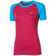 T-shirt fonctionnel femme Progress E NKRZ 28OA rouge / bleu Blue/Burgundy