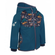 Veste softshell enfant Unuo fleece vzor vert foncé