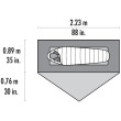 Tente MSR Zoic 1