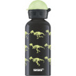 Bouteille Sigg For Kids 0,4 l vert GlowWalkingDinos