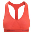 Soutien-gorge sport Icebreaker Women Sprite Racerback Bra brique Vibrant Earth