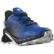 Chaussures de running hommes Salomon Supercross 4 Gore-Tex bleue Lapis Blue / Black / White