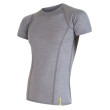 T-shirt fonctionnel homme Sensor Merino Wool Active kr.r. girs Grey