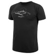 T-shirt fonctionnel homme Sensor Coolmax Tech Mountains vert Black