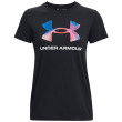 T-shirt femme Under Armour W SPORTSTYLE LOGO SS noir / blanc Black / / White