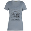 T-shirt femme Icebreaker TechLite SS Scoop TourClub1995 girs Gravel