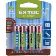 Pile Extol AA Ultra+ 4 pcs