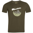 T-shirt homme Zulu Merino Mountain Ring 160 Short Comfy green Olive