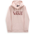 Sweat-shirt femme Vans WM DROP V LOGO HOODIE-B rose SEPIA ROSE