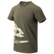 T-shirt homme Helikon-Tex T-Shirt (Full Body Skeleton) green Olive Green