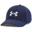 Casquette Under Armour UA Blitzing Adj bleu foncé Midnight Navy / / Mod Gray