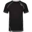 T-shirt homme Regatta Virda II noir / blanc Black/Black