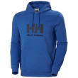 Sweat-shirt homme Helly Hansen Hh Logo Hoodie bleu clair Azurite